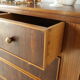 Commode art déco en palissandre et acajou