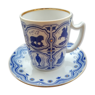 Tasse porcelaine de Saint Petersbourg