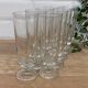 Set of 10 Luminarc champagne flutes