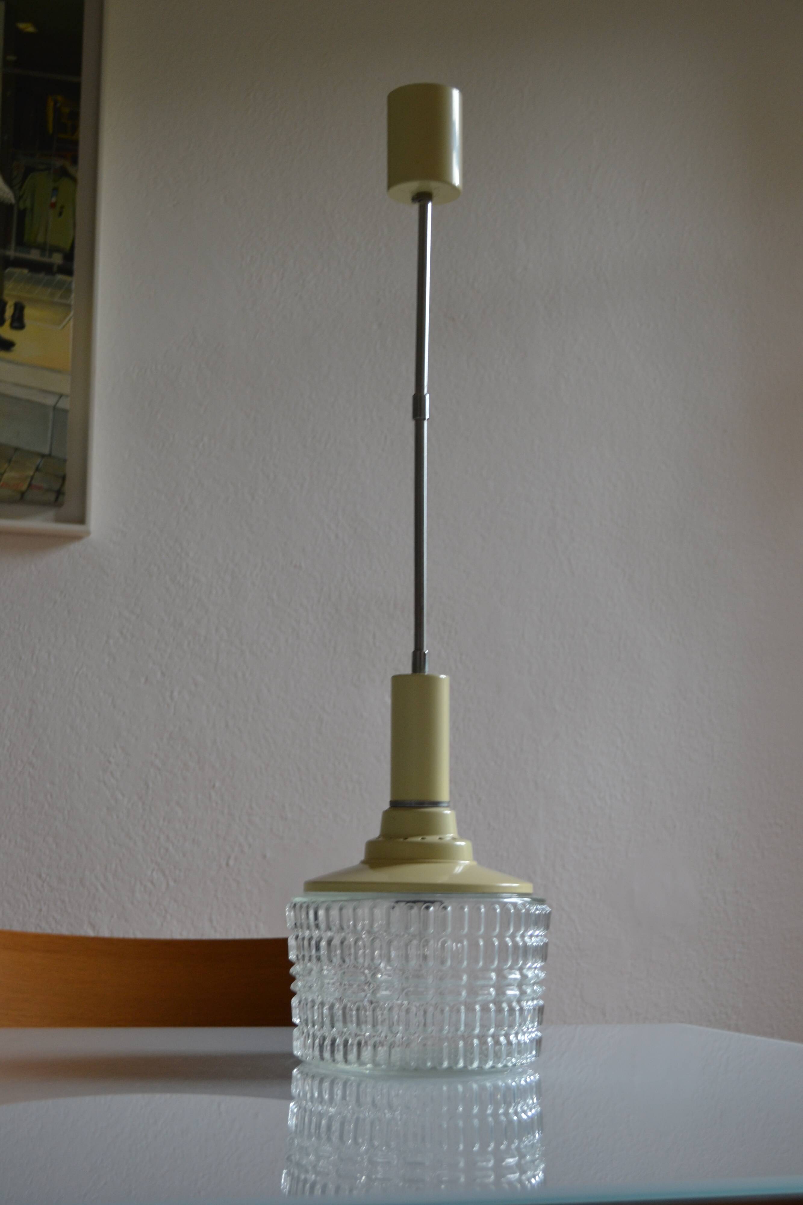 Modernist pendant chandelier 1950s 1960s italy