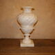 2 x italian alabaster  Medici urn lamps