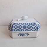 Butter dish Heinrich germany Villeroy and Boch model China blue