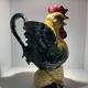Rooster pitcher. Barbotine. Orchies