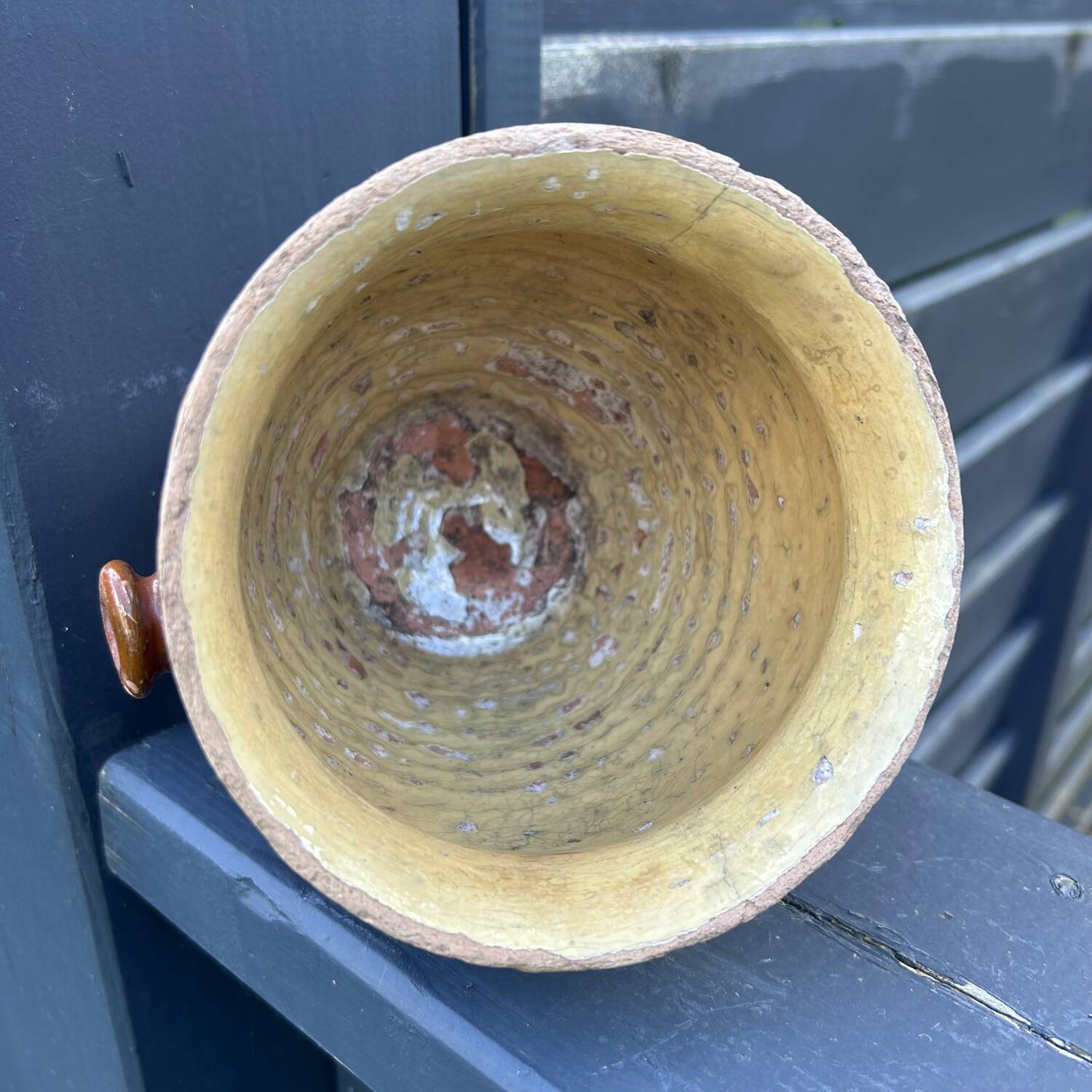 Small antique decorated jar