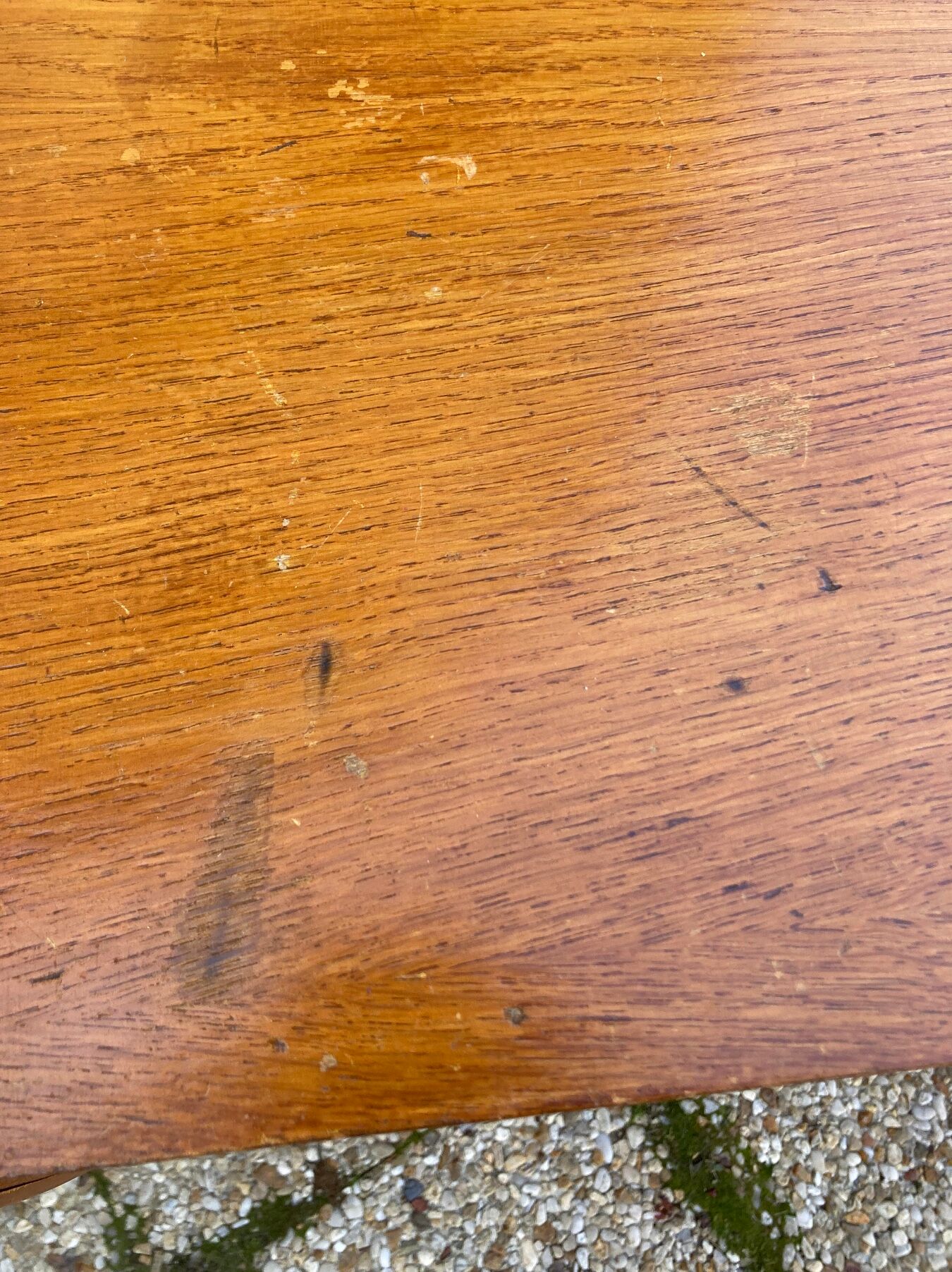 Rattan chest of drawers and vintage wood