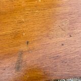 Rattan chest of drawers and vintage wood