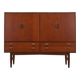 Teak highboard, Danish design, 1960s, made in Denmark