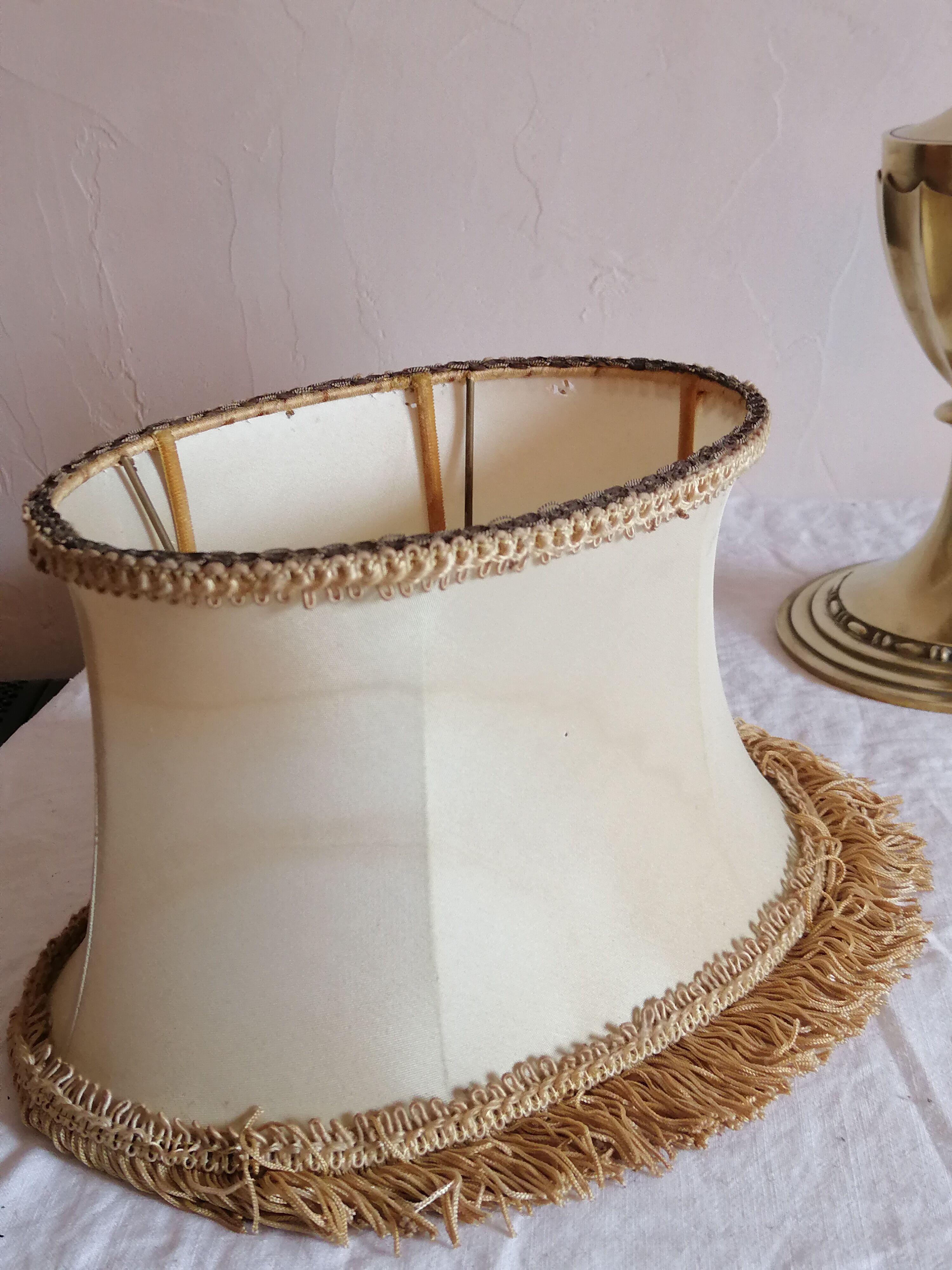 Art deco bronze lamp