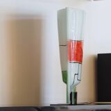 Mondrian-inspired decorative vase