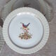 7 bird dessert plates
