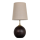 Wooden bedside lamp
