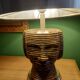 Lampe en ceramique vintage des annees 70's louxor