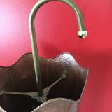Vintage copper umbrella holder