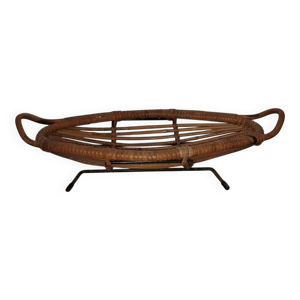 Coupe rotin osier années - 50