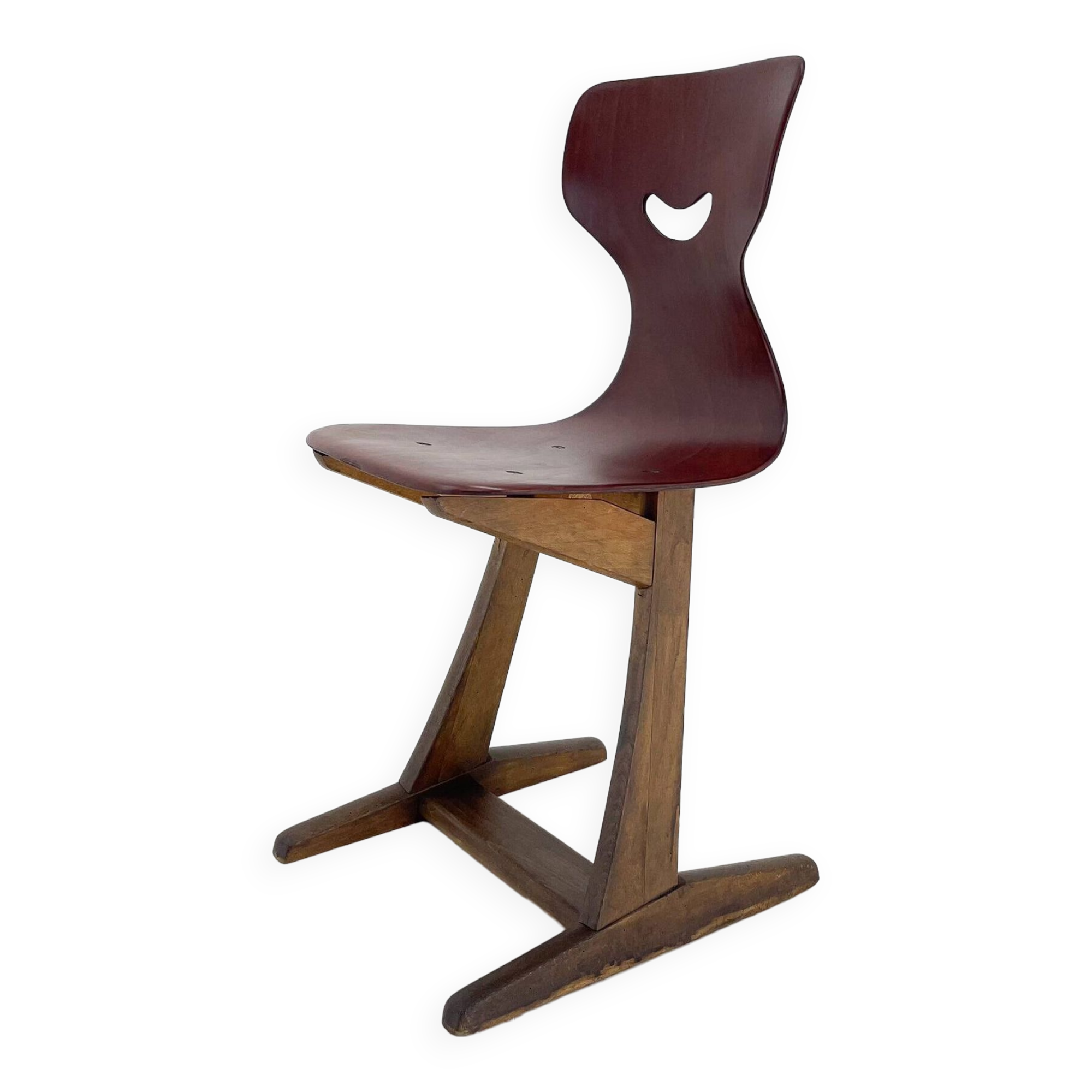 1960s Chair Designed by Adam Stegner, Germany, Labeled