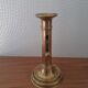 Set of 3 old candle holders with pushers