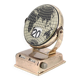 World map perpetual calendar paperweight, 1950s