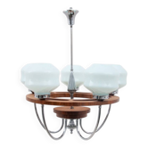 Lustre Art déco, années 1950, Pologne