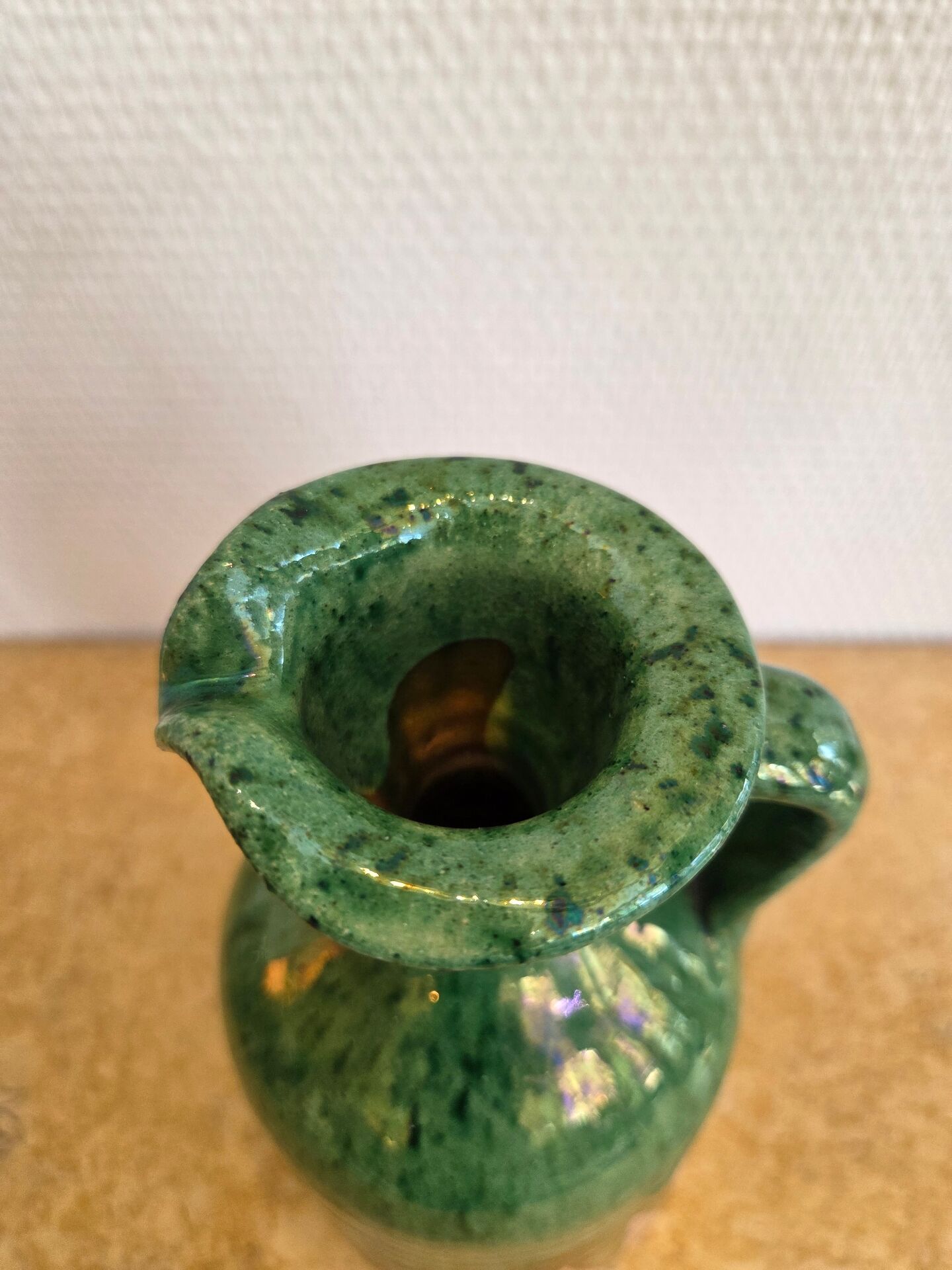 Terracotta jug