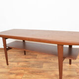 Mid-Century Danish Teak Coffee Table, 1960s