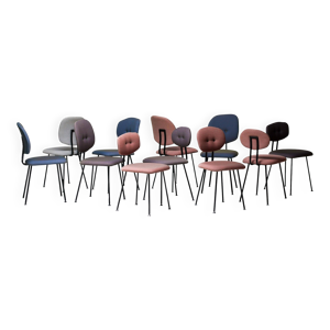 11 chaises Maarten Baas - main