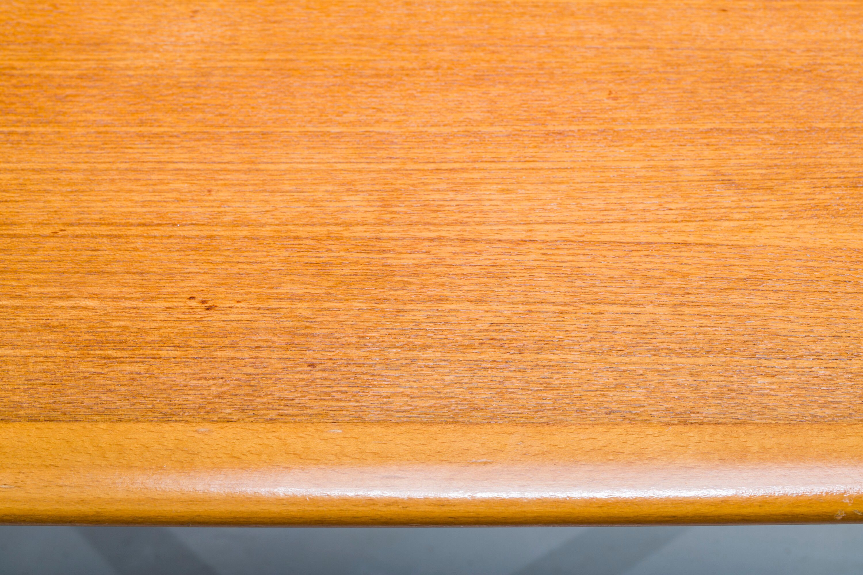 Extendable teak dinner table, 1960