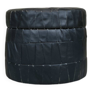 Pouf coffre vintage De