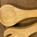 Ensemble de couverts à salade en bois