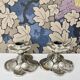 Pair of flower candlesticks