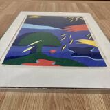 Lithograph 2 "BENT KARL JAKOBSEN".