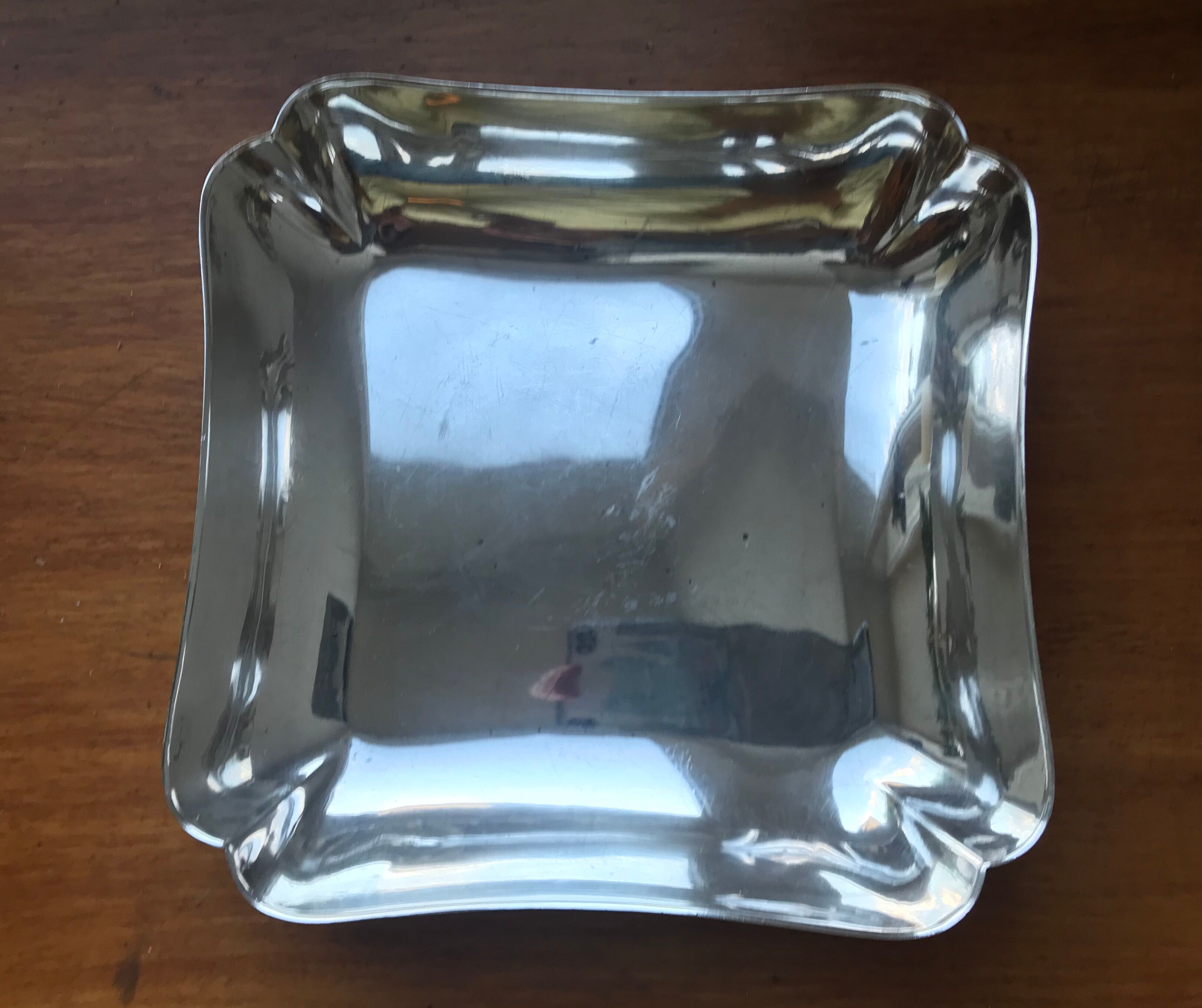 Silver metal pockets