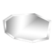 Bevelled octagonal mirror 30s
