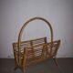 Porte-revues en rotin