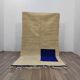 Authentic handwoven pure wool rug size 1.4/2.6 m