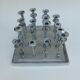 Metal candlestick for 16 candles, 1980s