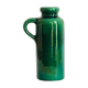 Soliflore vase in iridescent green ceramic West Germany