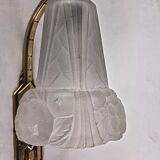Pair of Art Deco period wall lamps