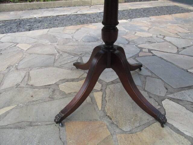 Antique folding dining table