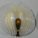 Set of 2 Murano glass wall lamps by Hillebrand 1960’s