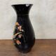 Japanese Asian vase XX black ceramic
