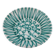 Gmundner decorative dish flamed green