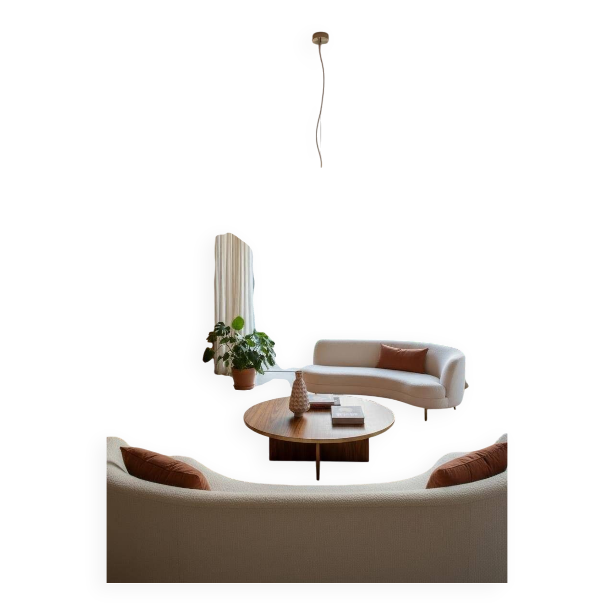 Murano sphere lamp 40 cm