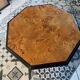 Table basse en loupe d’orme, 1970