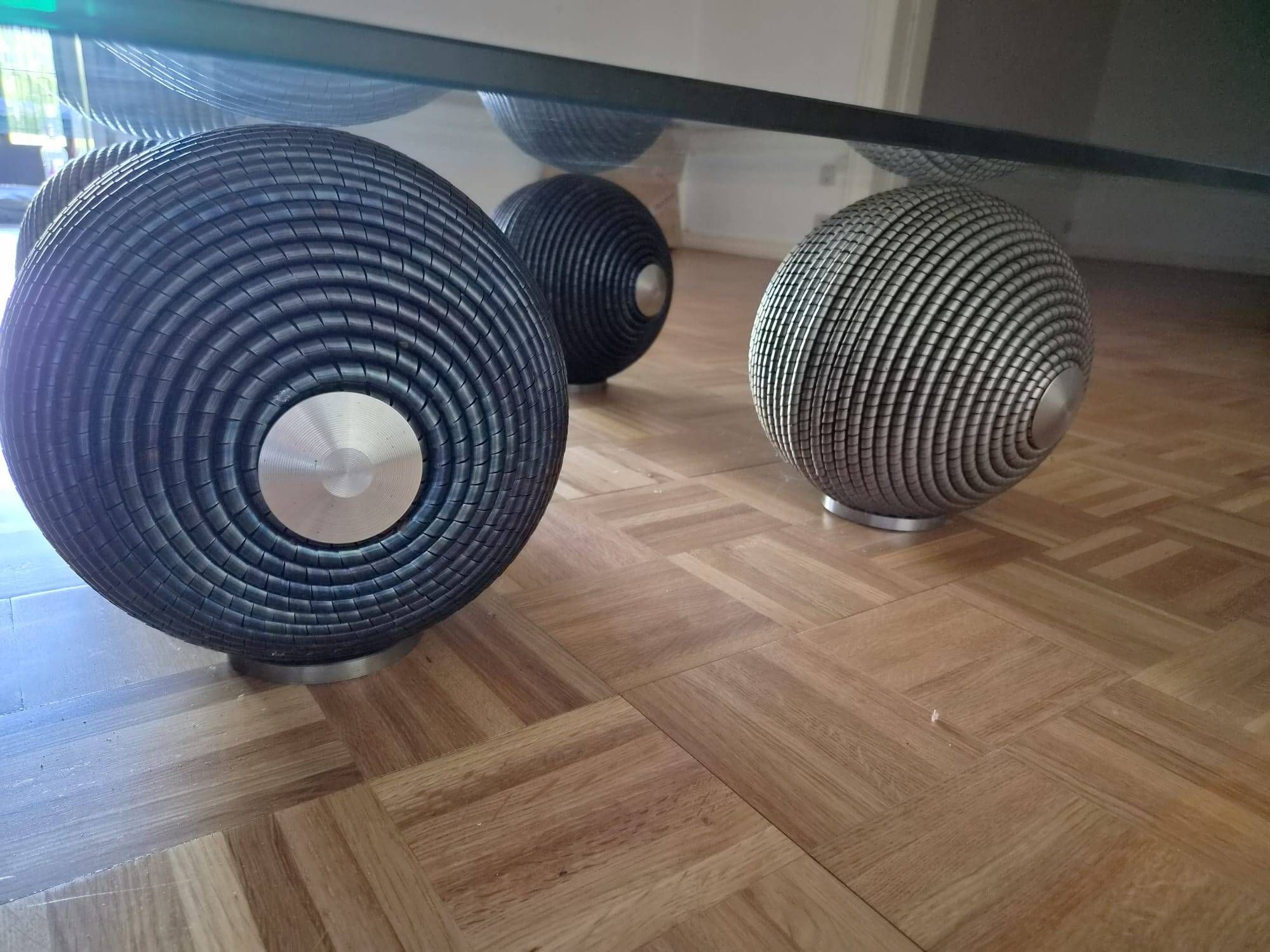 Table basse d'artiste - Fabrice Risser / Edition ultra-limitée (c. 2004)