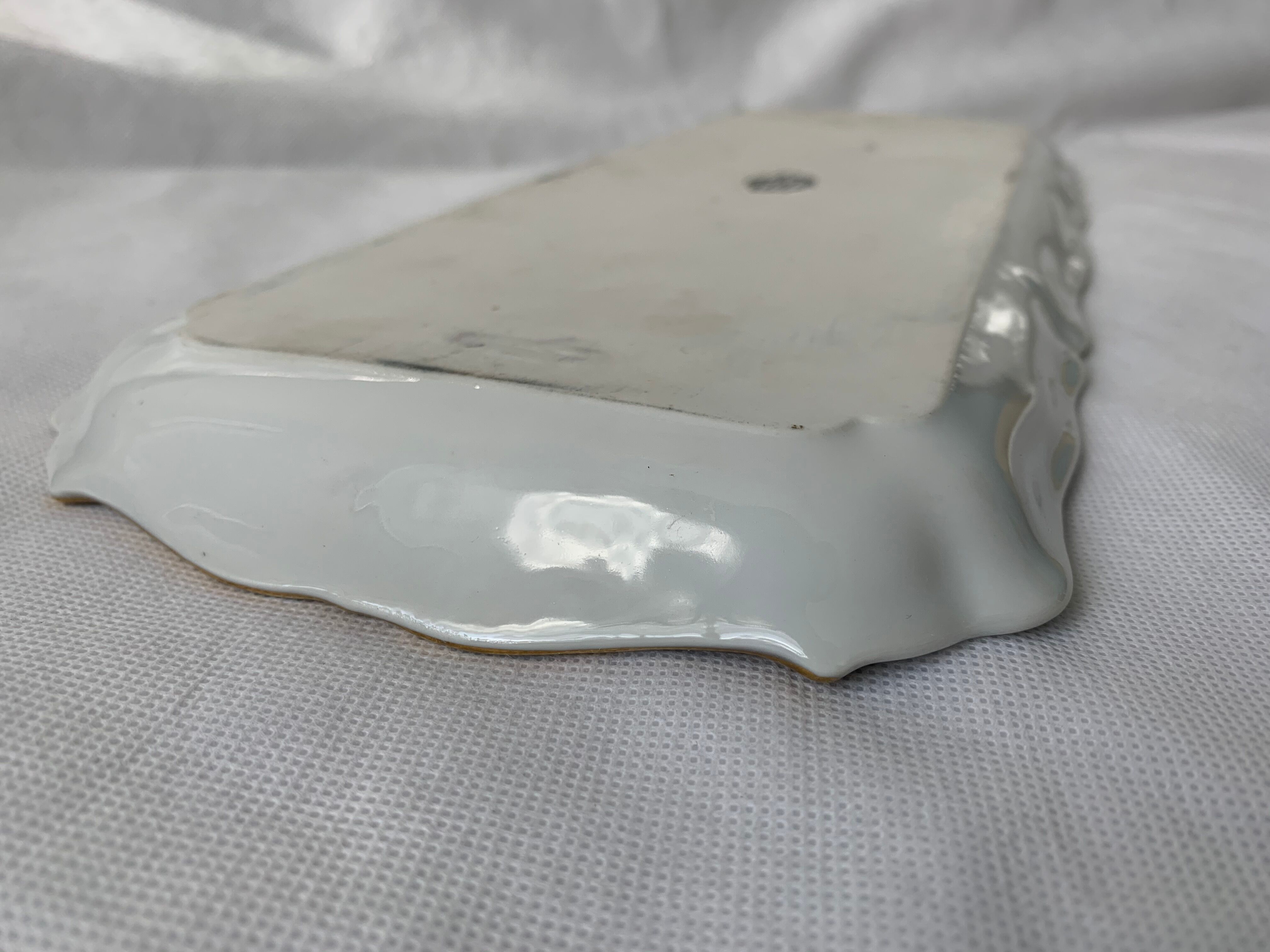 Ancient Royal Factory of Limoges Gold Porcelain Cake