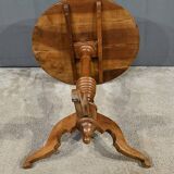 Walnut Pedestal Table, Louis-Philippe period – 1st part 19th century