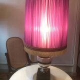 Vintage purple lampshade 1950