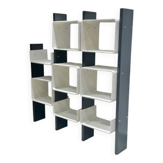 Large fiber and wood  shelf
