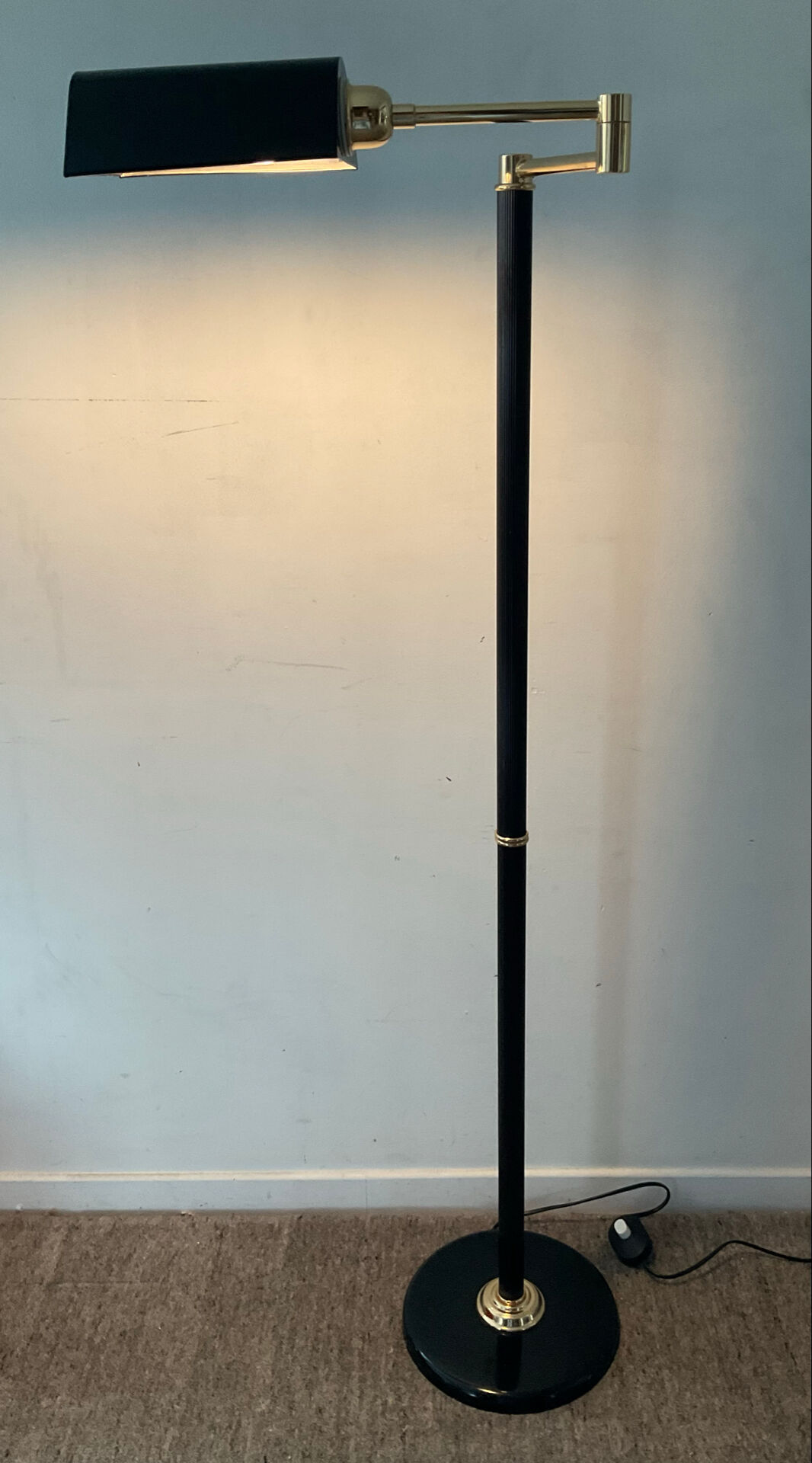 Lampadaire liseuse vintage des années 70