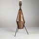 Brutalist Table Lamp in Ceramic and Iron, 1950s €1,200